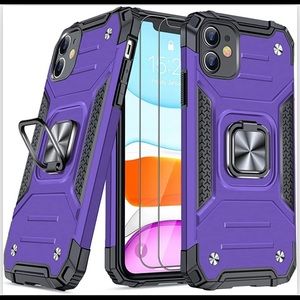 Purple iPhone 12 Cell Phone Case  (Brand New In The Package)
